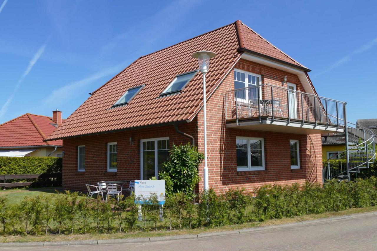 Ferienwohnung Haus am Deich Feriendomizil mit Balkon Baabe Exterior foto