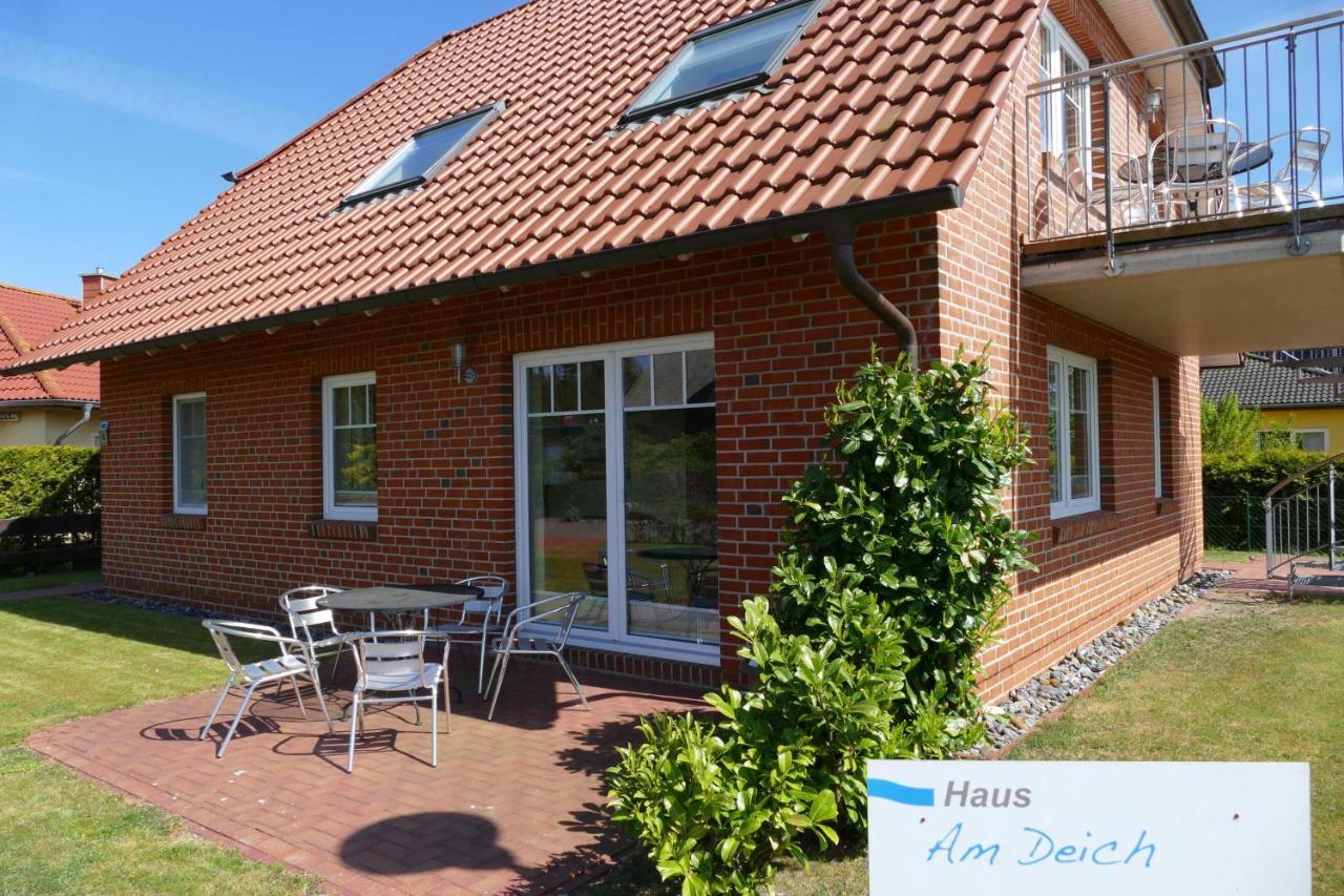 Ferienwohnung Haus am Deich Feriendomizil mit Balkon Baabe Exterior foto