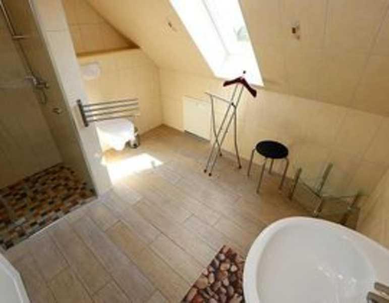 Ferienwohnung Haus am Deich Feriendomizil mit Balkon Baabe Exterior foto