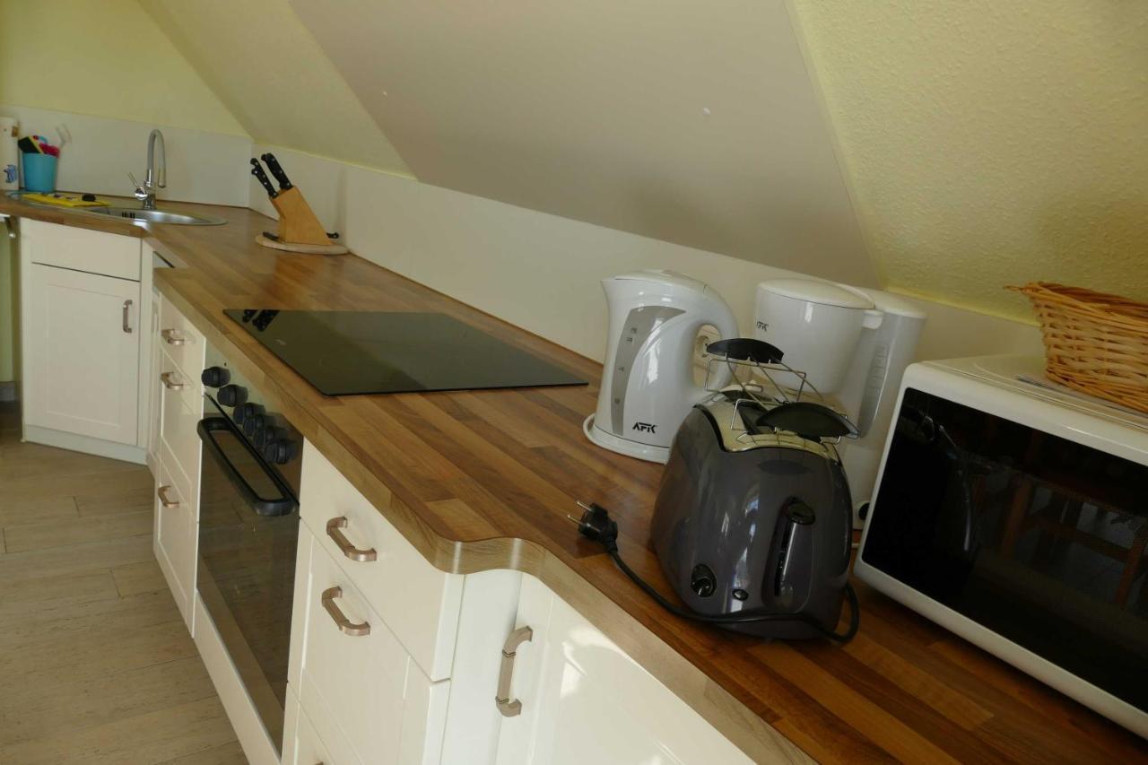 Ferienwohnung Haus am Deich Feriendomizil mit Balkon Baabe Exterior foto