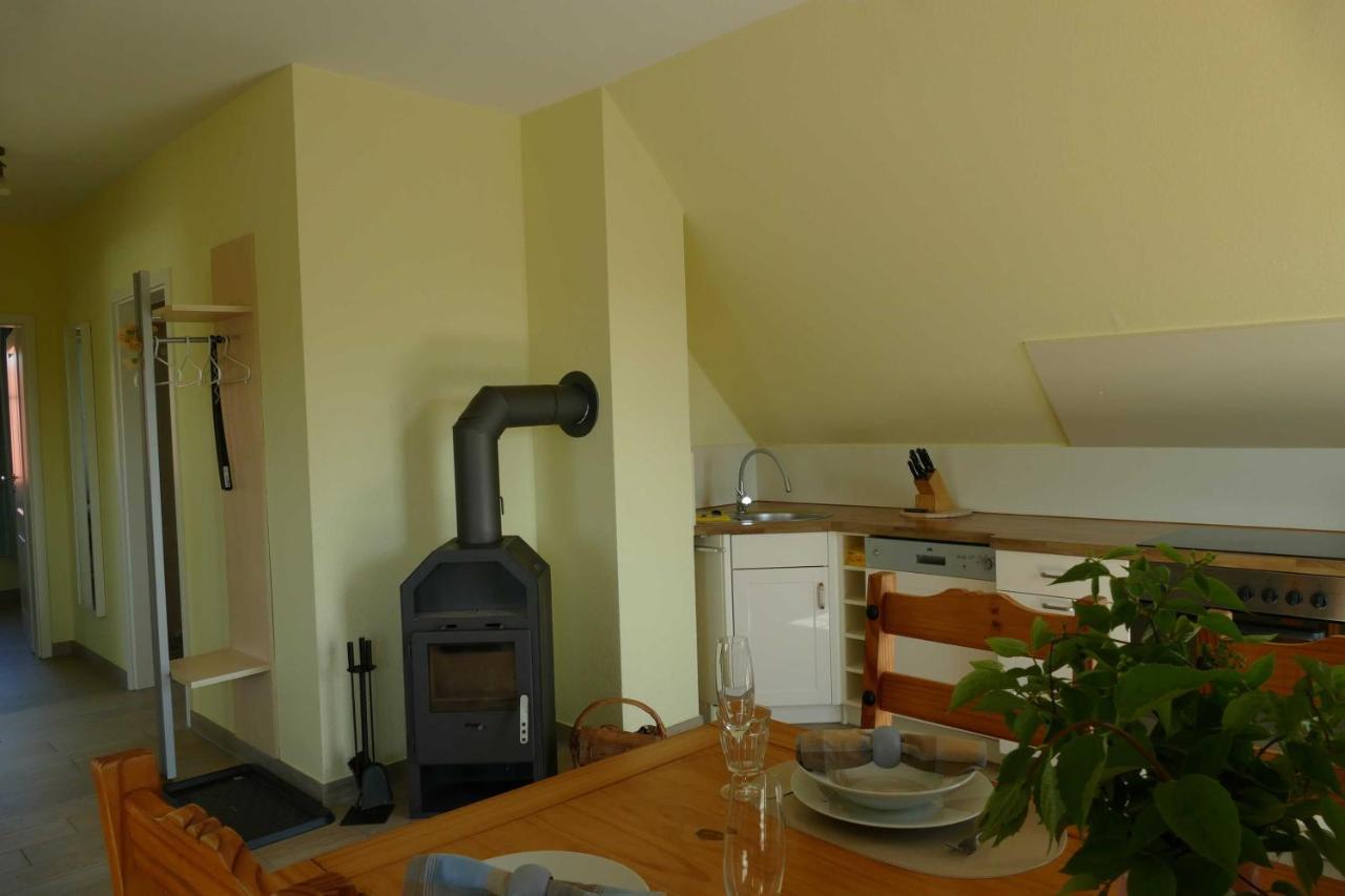 Ferienwohnung Haus am Deich Feriendomizil mit Balkon Baabe Exterior foto