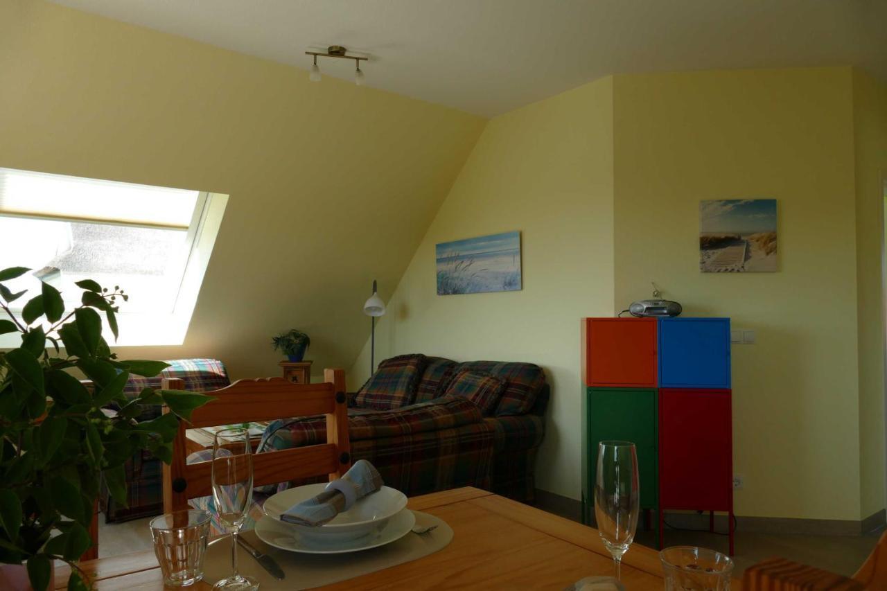 Ferienwohnung Haus am Deich Feriendomizil mit Balkon Baabe Exterior foto