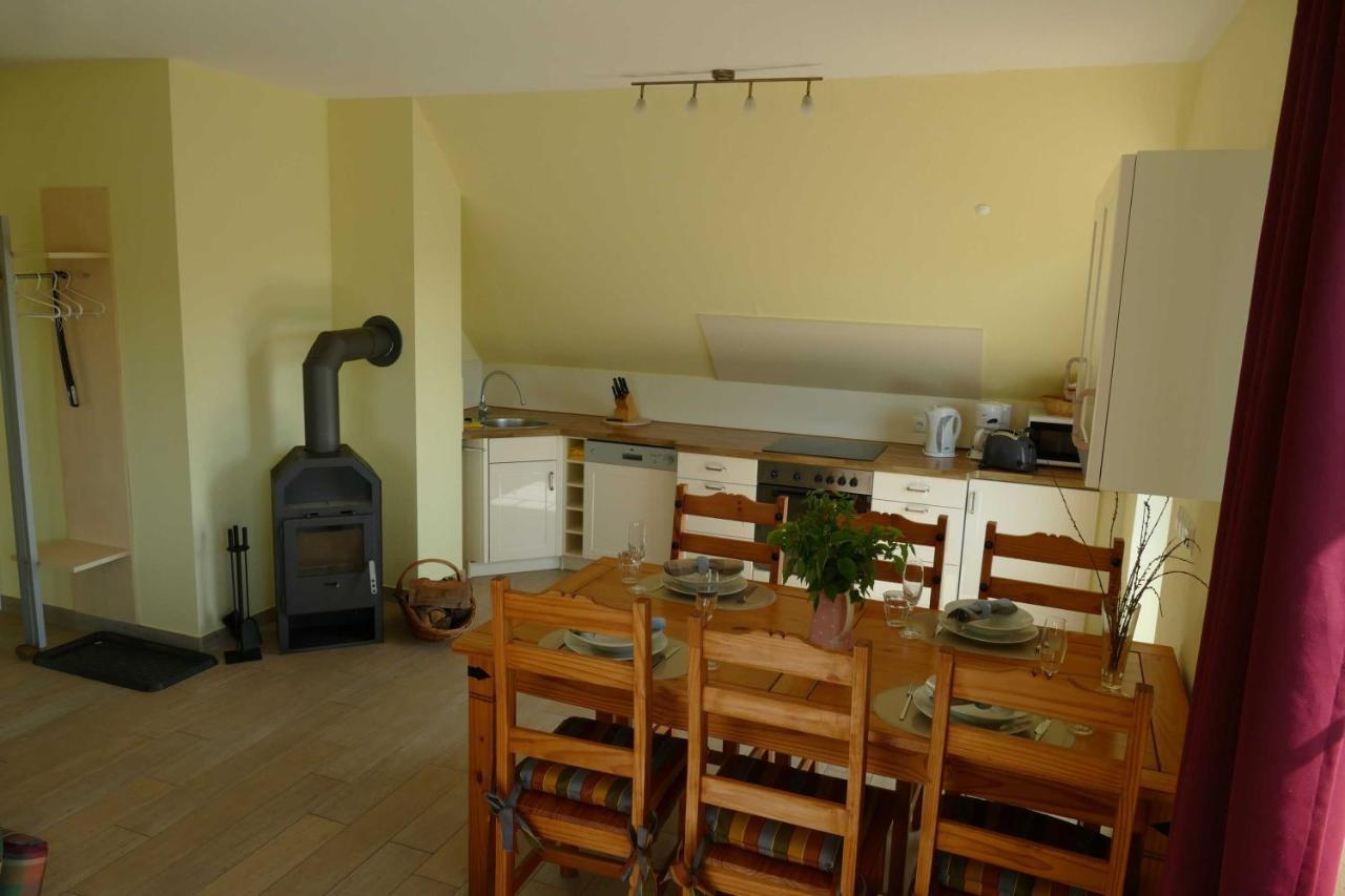 Ferienwohnung Haus am Deich Feriendomizil mit Balkon Baabe Exterior foto